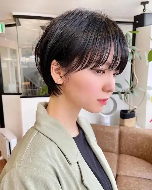 40岁女性短发发型图片 圆脸(40岁女短发发型图片大全2021) - 珍缘易学