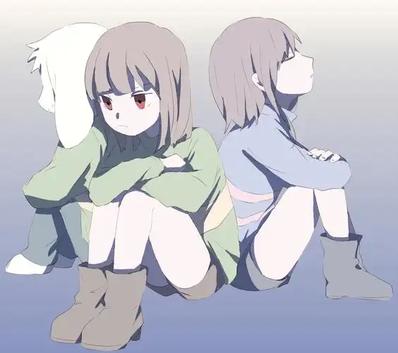 undertale传说之下精美人物图包friskcharaasriel第二期