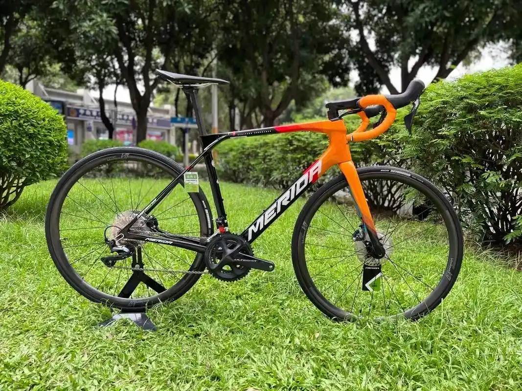 美利达公路车.#自行车推荐 #公路车吧 #骑闯天路 新款斯特 - 抖音