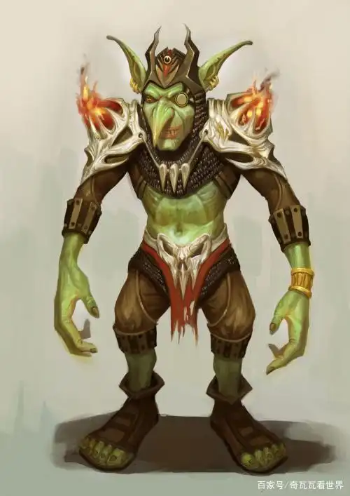 无论是绑架女神赛丽亚的"必须死"怪物,还是魔兽世界中的能工巧匠,他就