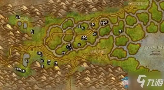 魔兽世界怀旧服枯叶草在哪枯叶草分布位置图一览