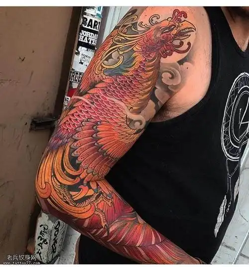 花臂纹身图案大全_花臂纹身图片_纹身花臂手稿_半臂纹身_第24页