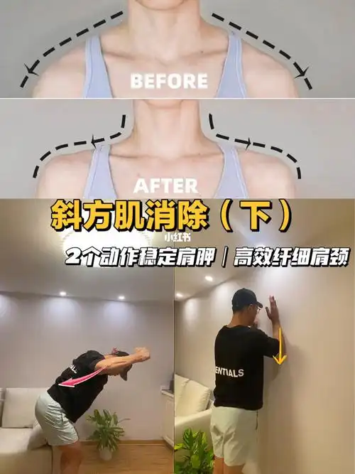 2个动作稳定肩胛高效消除斜方肌