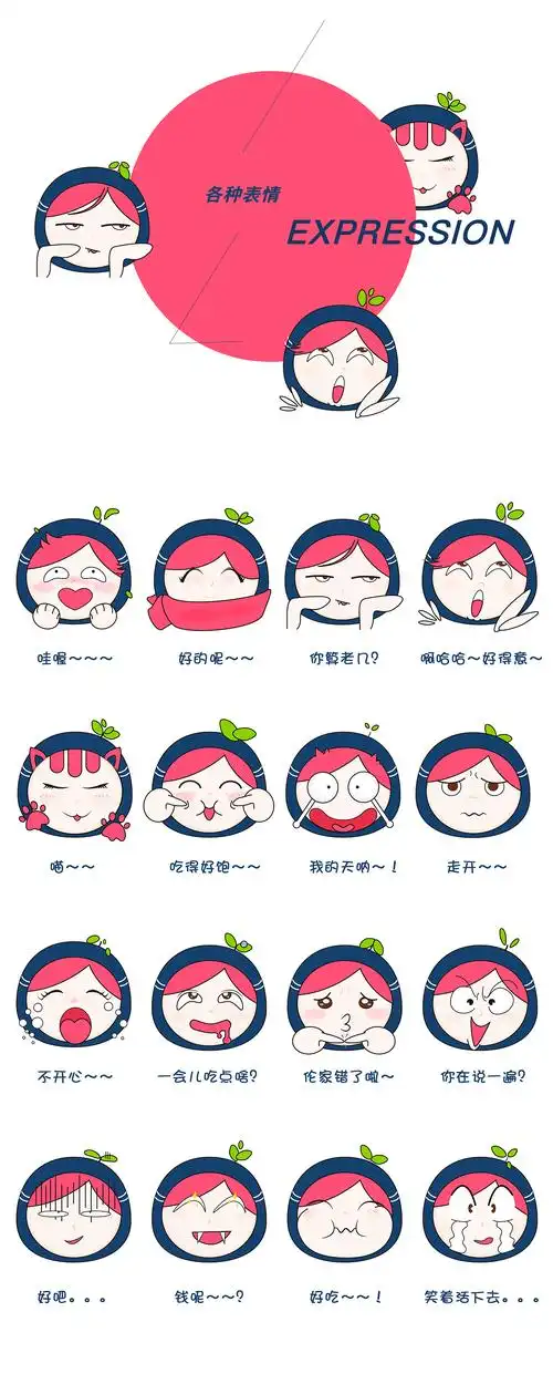 女性吉祥物设计及其周边