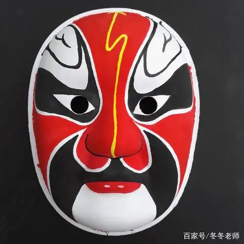 京剧脸谱—绘画制作