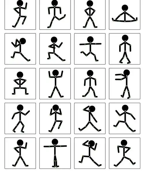 幼稚园动作小人玩具拼图益智锻炼观察力启蒙早教精细游戏玩教玩具