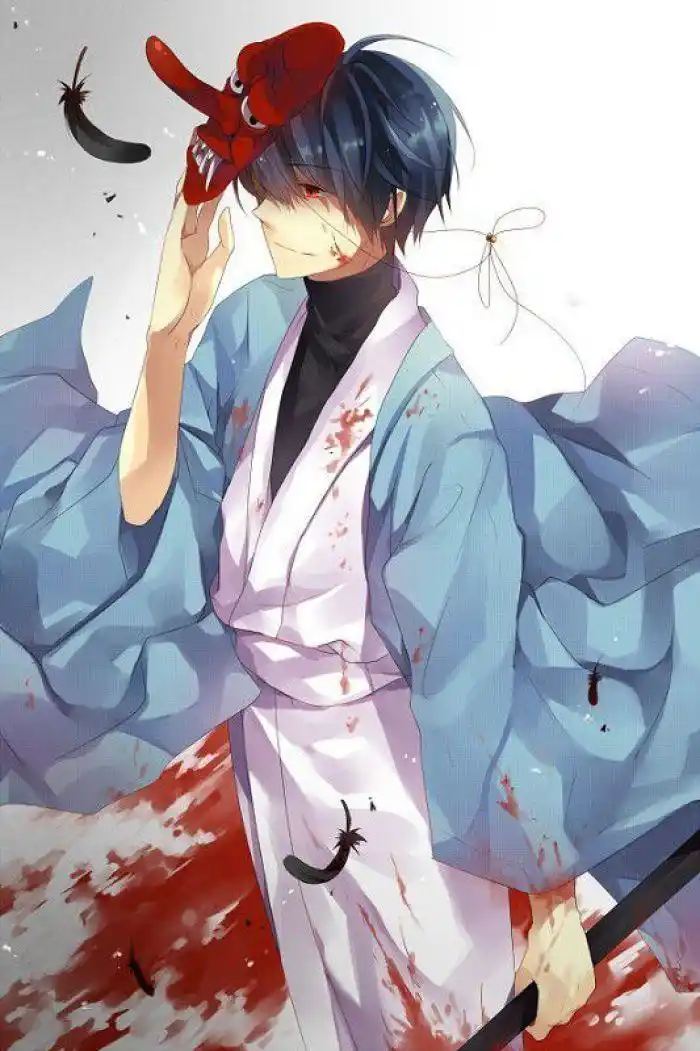 动漫男 水彩 插画 浮生未歇