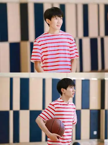 那年夏天的清爽男孩王源打篮球超级热血