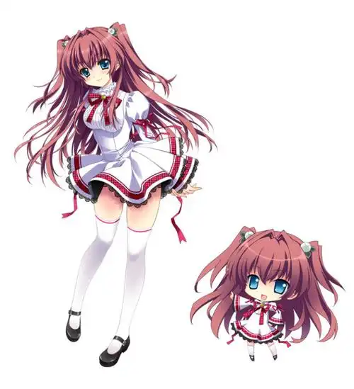 插画 二次元 动漫 美少女 萌