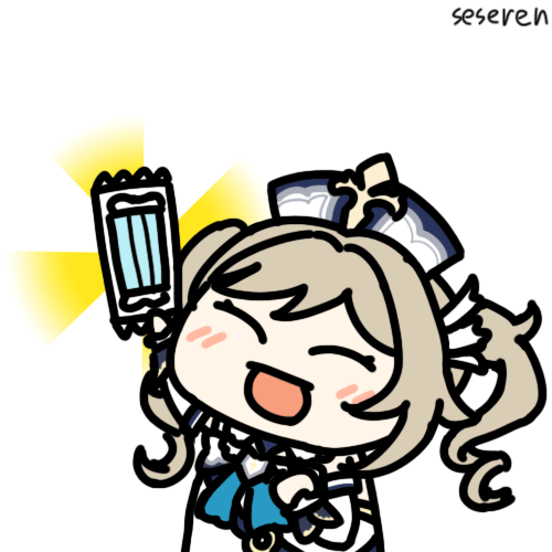 原神图集系列1治愈的偶像牧师芭芭拉