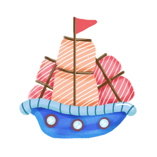 帆船卡通图片大全