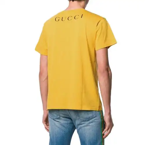 gucci/古驰 男士公墓象征主义纯棉平纹针织t恤短袖t恤 493117-xjais