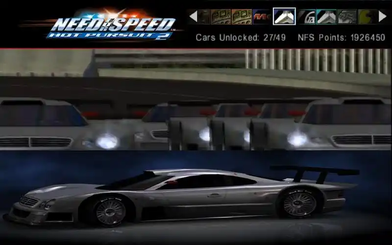 极品飞车6ps2梅赛德斯奔驰clkgtr冠军挑战赛event29