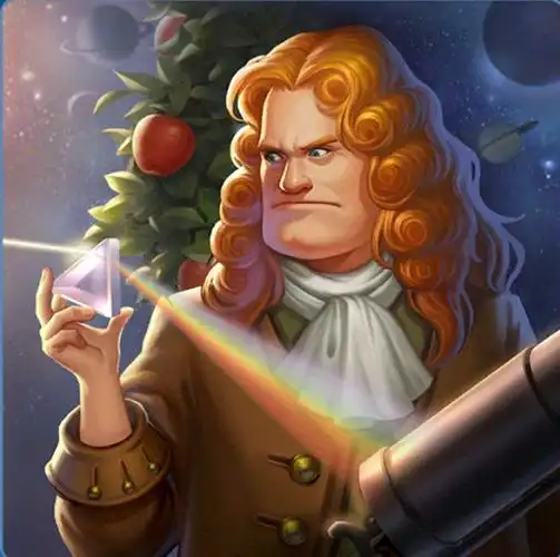 (二次元的牛顿竟然还有些可爱)