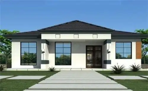 7款一层简约自建房效果图 价格不高适合父母养老