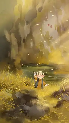 可爱的一禅小和尚壁纸