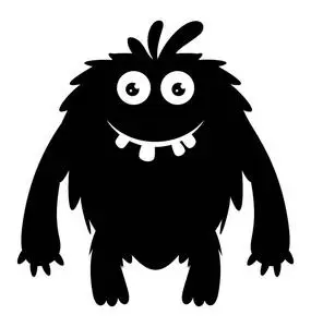 的喷出蓝色和粉红色的烟雾和雾,以头骨怪物龙的形式出现在黑色背景上