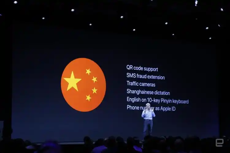 苹果发ios11:针对中国市场推二维码扫描等功能