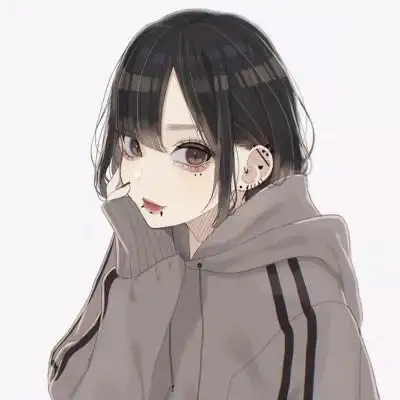 2021动漫短发女生高冷头像,卡通头像图片-回车桌面