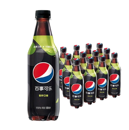pepsi 百事 无糖可乐 青柠口味 500ml*12瓶