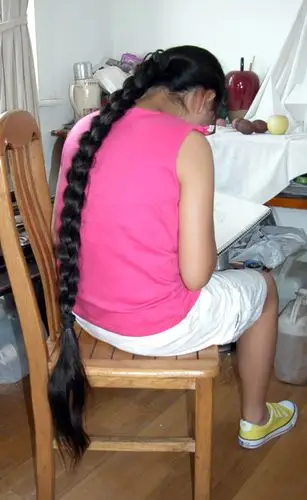 又粗又长又黑又亮让你着迷的大辫子 - [中国长发网]