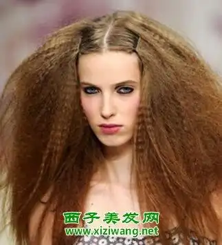 蓬松麦穗烫发型图片 示范女生麦穗烫如何打理