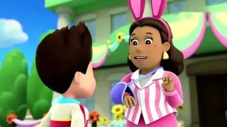 汪汪队拯救复活节的彩蛋,古威市长让他们装满篮子.