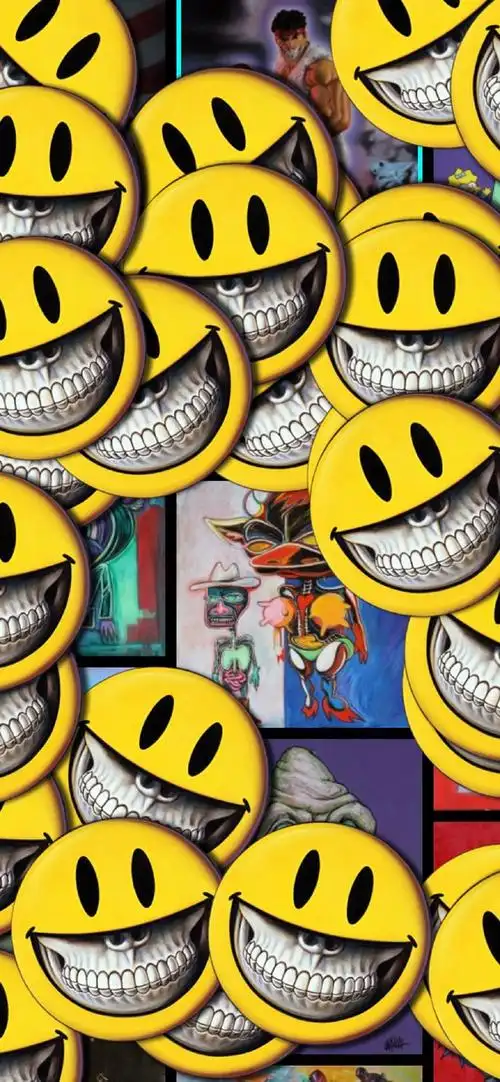 创意恶搞笑脸表情高清手机壁纸