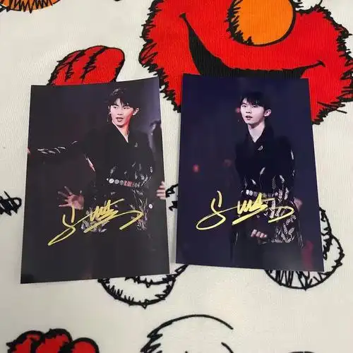 马嘉祺亲笔 签名照