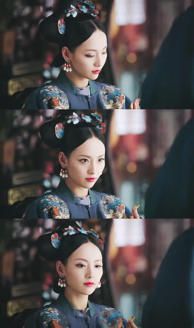 张嘉倪《延禧攻略》  张嘉倪回怼恶评 顺嫔下线,不论你喜欢不喜欢