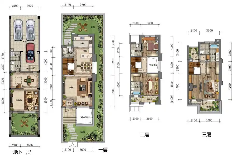 电梯洋房整体户型面积为130-168平米,其中130平米洋房均价10000元