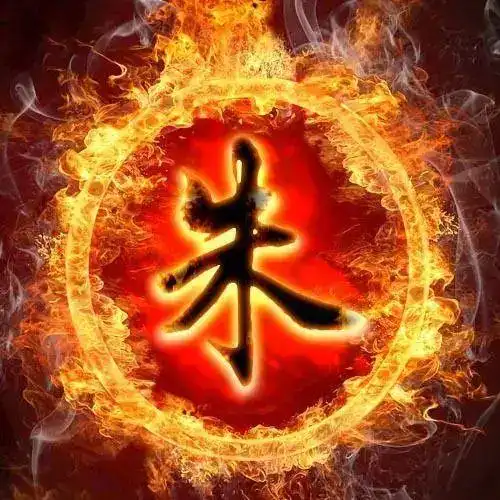 《百家姓》头像火焰版