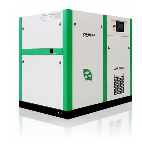 无油水润滑空压机375k变频静音高压工业级大型食品包装医疗螺杆机