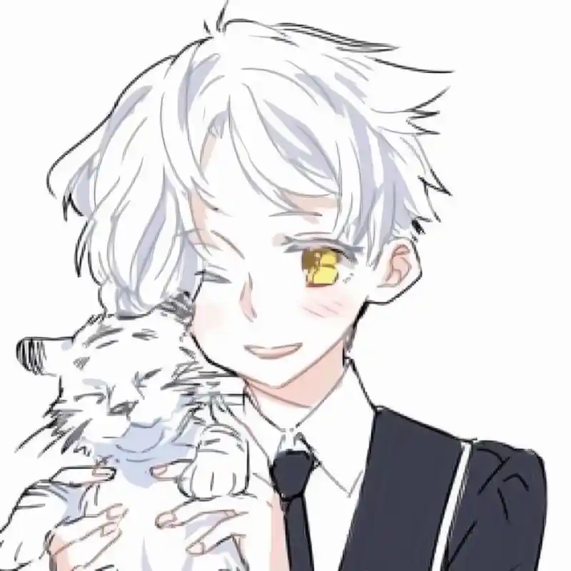 动漫男头 | 可爱治愈头像 "听听说说男男孩孩子子讲讲叠叠字字会会变