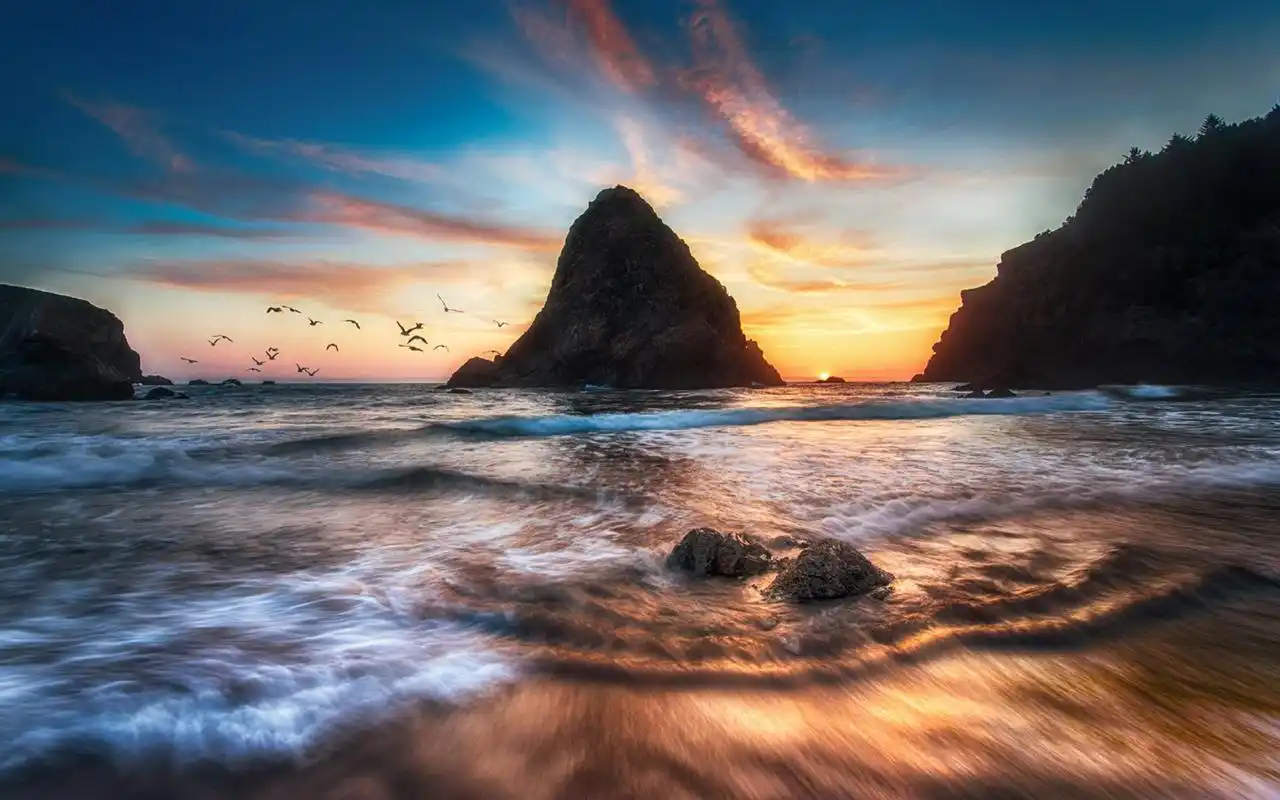 首页 桌面壁纸 风景壁纸 奇异自然风光唯美高清桌面壁纸 1920_1200