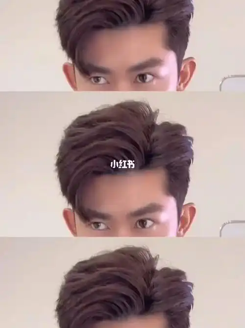 韩式风格 男士烫发 烫型不烫卷 呈现高级感 纹理清晰_男士烫发_发型