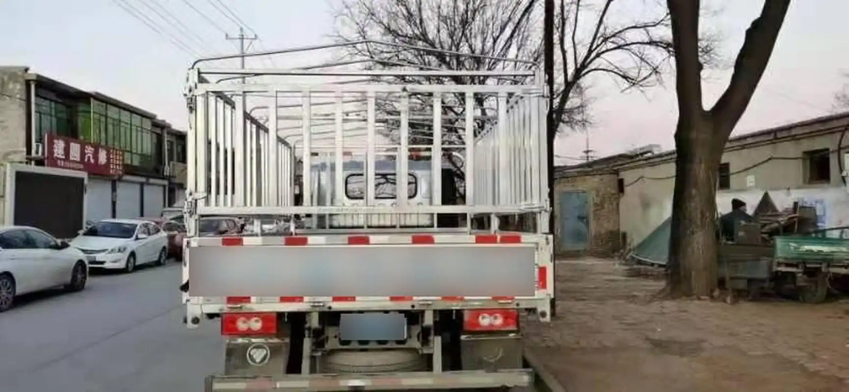 平板变折叠高栏,平板改高栏