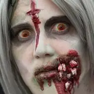 真人扮恐怖僵尸头像图片大全