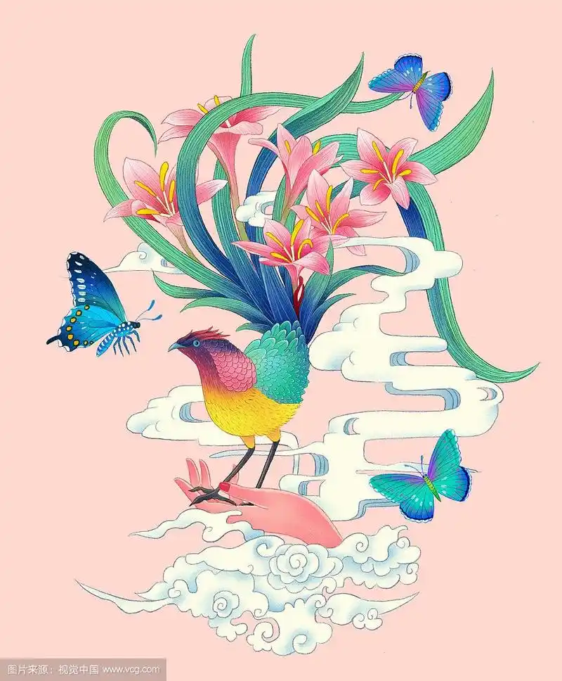 中国风国潮创意插画