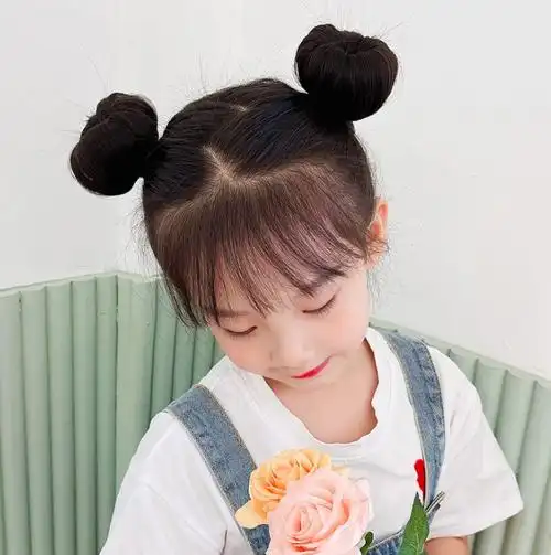 儿童丸子头怎么扎简单好看_她时代-女性时尚生活宝典