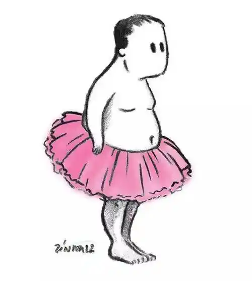 这个变态大叔穿粉色蓬蓬裙15年全世界的男人却为他点赞