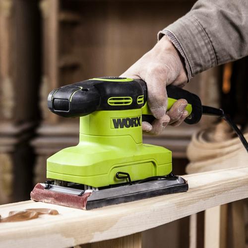 威克士打磨抛光机wu639电动木工649小型木材汽车手持抛光机