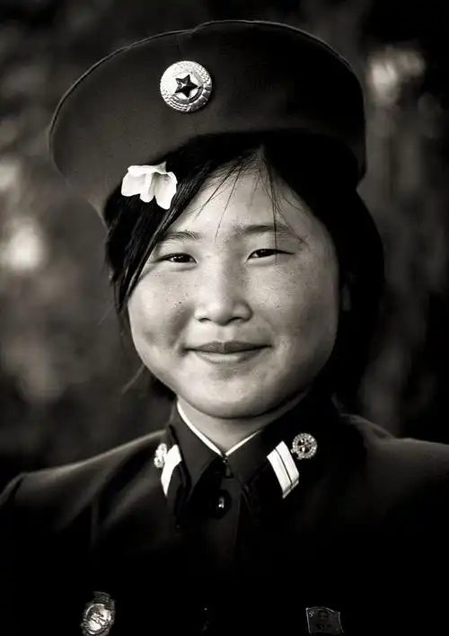 组图:西方人拍摄朝鲜妇女