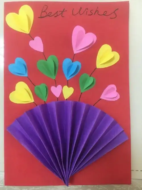 《我的爱心卡》阶段作业欣赏