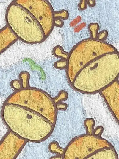 来一啵油画风壁纸吖