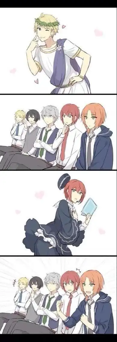 偶像梦幻祭knights月永leo濑名泉朔间凛月鸣上岚朱樱司