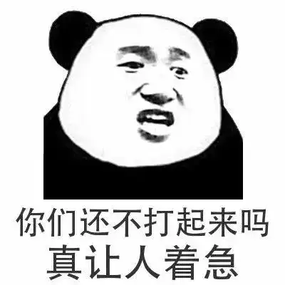 熊猫头打起来表情包