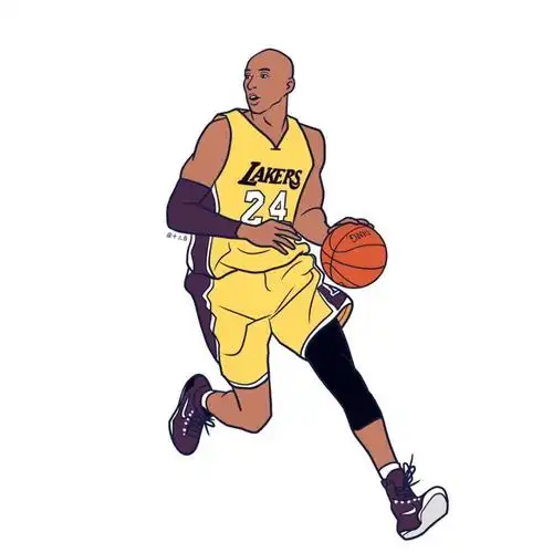 科比头像 微博@十三白