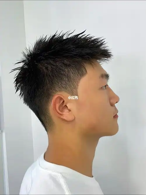 男士发型锡纸烫