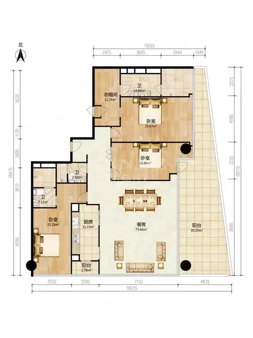 深圳湾壹号,全空间看海景户型,社区 前排观景位,深圳湾一号二手房